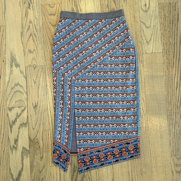 Anthropologie Women’s Akemi + Kin Splendor Bohemian Midi Skirt Size X-Small - Picture 5 of 14